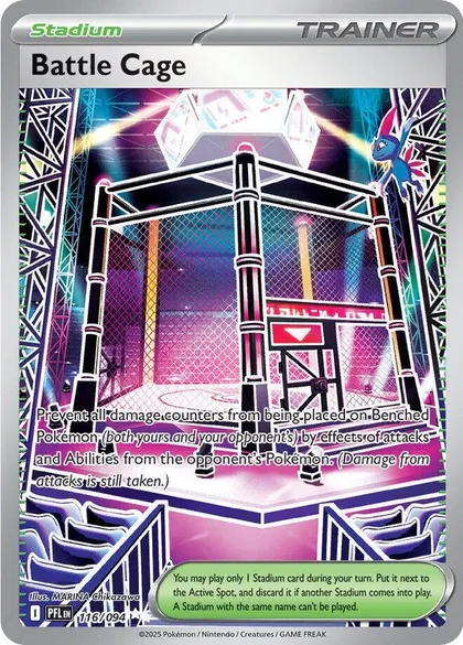 Battle Cage Stadium card
