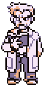 Professor Oak in the original pixel artwork
