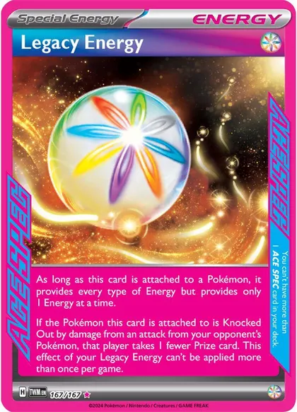 Legacy Energy, an ACE SPEC Energy card