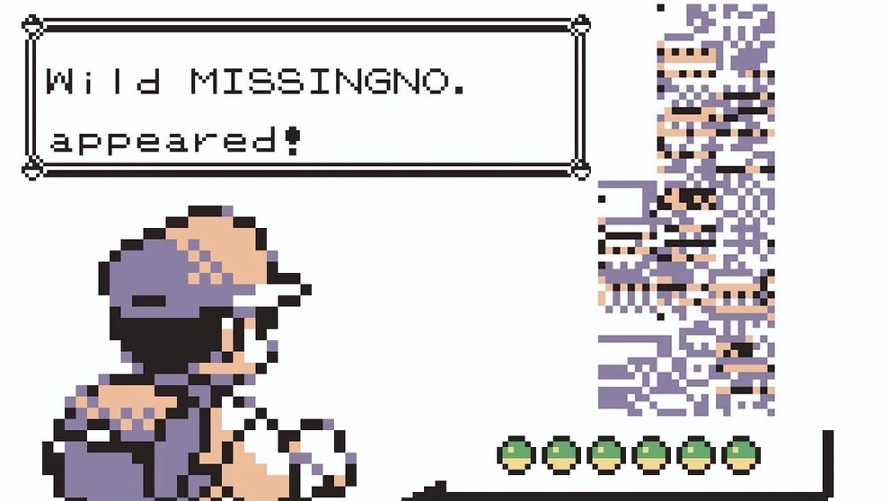 The "Wild MISSINGNO. appeared!" glitch screen that gave ItemSix its name